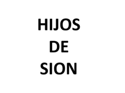 Escudo del HIJOS DE SION